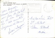 CPM Aigues Mortes Gard la Porte et les remparts du Quartier de la Poudriere 