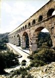 CPM Le Pont du Gard Aqueduc romain construit avant l'ere chrerienne sur l'ordre d'Agrippa 