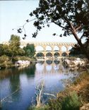 CPM Le Pont du Gard Aqueduc romain construit avant l'ere chretienne sur l'ordre d'Agrippa 