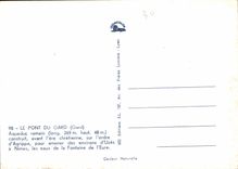 CPM Le Pont du Gard Aqueduc romain construit avant l'ere chretienne sur l'ordre d'Agrippa 