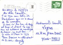 CPM Nimes Gard les arenes la Maison carree les Jardins la Fontaine la Tour Magne 