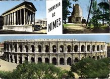 CPM Souvenir de Nimes 