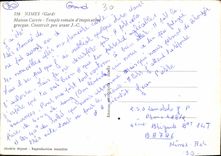 CPM Nimes Gard Maison Carree Temple romain d'inspiration grecque construit peu avant JC 