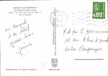 CPM Reflets de Provence Aigues Mortes Gard la Ville de St Louis XIII S les Remparts