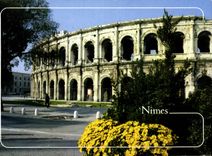 CPM Reflets de Provence Nimes Gard les Arenes 1er siecle 