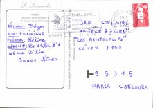 CPM Nimes le Jardin de la Fontaine et la Source au premier Plan 