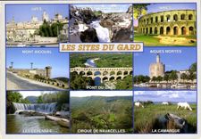 CPM Les Beaux Sites Touristiques du Gard 