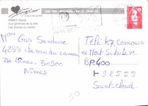 CPM Nimes Gard vue generale de la ville les arenes ou centre 