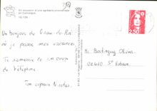 CPM En souvenir d'une agreable promenade en Camarque