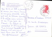 CPM Les Cevennes touristique les Gorges du Gardon entre St Jean du Gard et l'estrechure Vieux Mas au