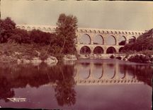 CPM Pont du Gard Commune de Vers Construit 19 ans avant JC par Agrippa 