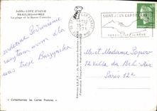 CPM Cote d'Azur Beaulieu sur mer la Plage et la Basse Corniche