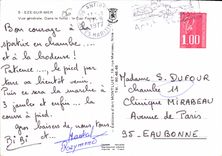 CPM Eze sur Mer vue generale dans le fond le Cap Ferrat 