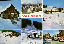 CPM La Cote d'Azur et son arriere souvenir de Valberg A M station de Sports d'hiver a 85 km de Nice 