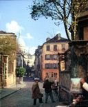 CPM Paris Montmartre Rue Norvins 