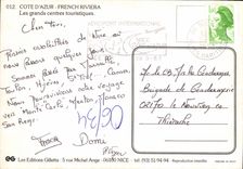 CPM Cote d'Azur Les Grands centres touristiques 