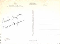 CPM Nice le Port et le Courrier pour la Corse 