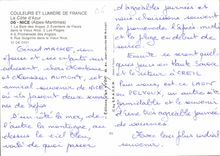 CPM La Cote d'Azur Nice Alpes Maritimes la baie des Anges Eventaire de fleurs dans le Vieux Nice les
