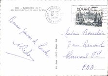 CPM Lourdes H P les Sanctuaires et le gave de pau 