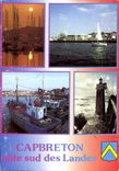 CPM Landes Capbreton Cote sud des Landes Ambiance et reflets 
