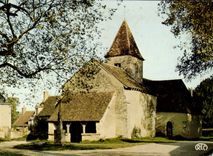 CPM Nohant Vico Indre l'eglise de Nohant 