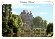 CPM Chateauroux Indre le Chateau Raoul les bords de l'Indre 