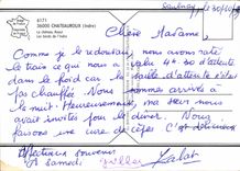 CPM Chateauroux Indre le Chateau Raoul les bords de l'Indre