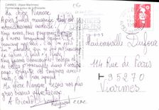 CPM Cannes Alpes Maritimes Promenade autour de la Croisette