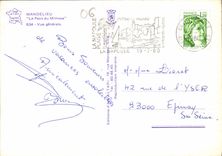 CPM Mandelieu Le Pays du Mimosa vue generale