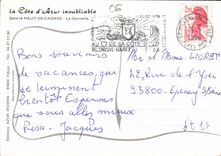CPM La cote d'Azur inoubliable dans le Haut de Cagnes la goulette 