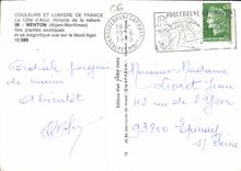 CPM Couleurs et lumiere de France la Cote d'Azur miracle de la nature Menton Alpes Maritimes ses pla