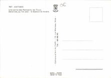 CPM Antibes une partie des Remparts les tours Sarazines au 1er plan le Bastion St Andre