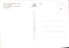 CPM Environs de Menton A M Sospel le vieux pont sur la Bevera et vue generale 