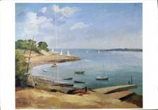 CPM Ile de Re Le Fier Trousse Chemise Peinture de Louis Suire 