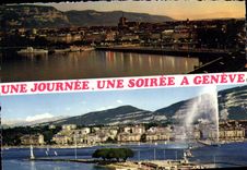 CPM Une journee une soiree a Geneve 