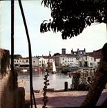 CPM Ile de Re Saint Martin de Re le soir sur le Port 