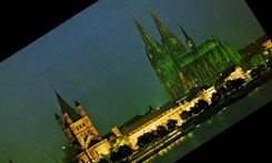 CPM Koln Rheinufer mit St Martin und Dom 