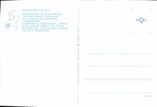 CPM Amsterdam Holland la Pittoresque Oudezijds Kolk relletant la siluette de l'eglise du St Nicolas