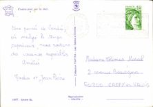 CPM Contre Jour sur la mer 