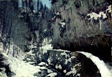 CPM Les Gorges de la Bourne en hiver 