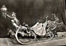 CPM Munchen Schloss Nymphenenburg Marstallmuseum Schlitten Konig Ludwig II von Bayern von Franz Seit