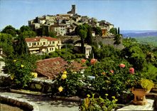CPM Saint Paul Cote d'Azur Cite des Artistes Vue generale du village 