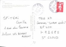 CPM Troyes Aube le secteur pietonnier Place fleurie rue Champeaux au premier plan les cariatides tet