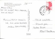 CPM Troyes Aube Capitale de la Champagne Vieille maisons champenoises 