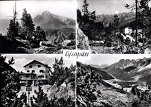 CPM Ofenpasshohe gegen Piz d'Aint Ortier und Nationalpark 