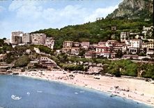 CPM Cap d'Ail A Mar Vue aerienne Plage Marquet 