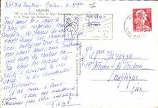 CPM Menton La Vieille Ville le Quai Bonaparte et la Plage des Sablettes 