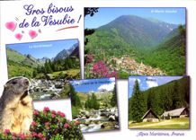 CPM L'Arriere Pays Nicois Alpes Maritimes La Vesubie 