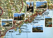 CPM Cote d'Azur French Riviera Alpes Maritimes 