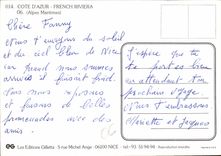 CPM Cote d'Azur French Riviera Alpes Maritimes